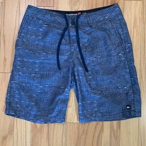 Grey swim trunks, size 31